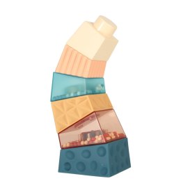 Wieża edukacyjna klocki sensoryczne piramida układanka Montessori Kik Sp. z o. o. Sp. k.