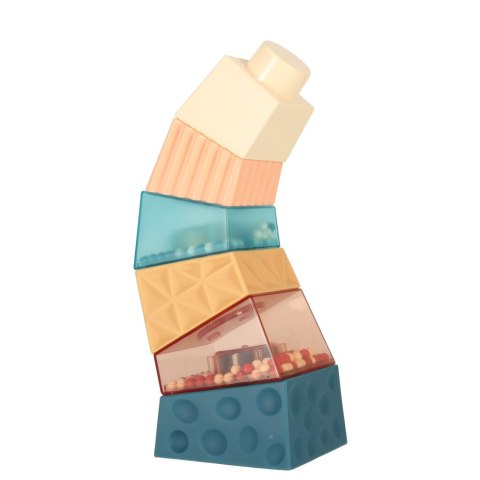 Wieża edukacyjna klocki sensoryczne piramida układanka Montessori Kik Sp. z o. o. Sp. k.