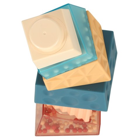 Wieża edukacyjna klocki sensoryczne piramida układanka Montessori Kik Sp. z o. o. Sp. k.