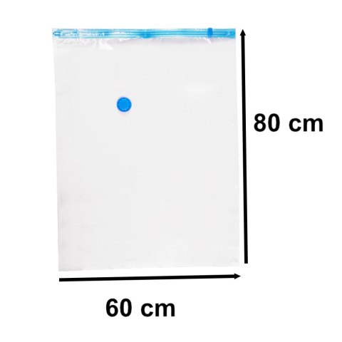 Worki próżniowe na ubrania 5 sztuk 60x80cm Kik Sp. z o. o. Sp. k. Worki próżniowe na ubrania 5 sztuk 60x80cm Kik Sp. z o. o. Sp. k.