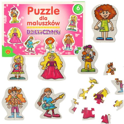 ALEXANDER Puzzle dla maluszków - dziewczynki 2+ Alexander ALEXANDER Puzzle dla maluszków - dziewczynki 2+ Alexander