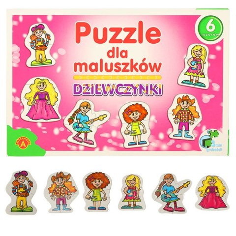 ALEXANDER Puzzle dla maluszków - dziewczynki 2+ Alexander ALEXANDER Puzzle dla maluszków - dziewczynki 2+ Alexander