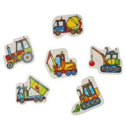 ALEXANDER Puzzle dla maluszków - maszyny budowlane 2+ Alexander