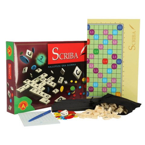 ALEXANDER Scriba gra słowna litery tworzenie słów 8+ Alexander ALEXANDER Scriba gra słowna litery tworzenie słów 8+ Alexander