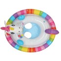 Kółko do pływania dla niemowląt koło pontonik dla dzieci dmuchany z siedziskiem jednorożec max 23kg 3-4lata INTEX 59570 Kik Sp. z o. o. Sp. k.