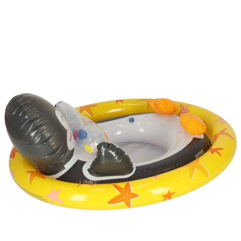 Kółko do pływania dla niemowląt koło pontonik dla dzieci dmuchany z siedziskiem pingwin max 23kg 3-4lata INTEX 59570 Kik Sp. z o. o. Sp. k. Kółko do pływania dla niemowląt koło pontonik dla dzieci dmuchany z siedziskiem pingwin max 23kg 3-4lata INTEX 59570 Kik Sp. z o. o. Sp. k.