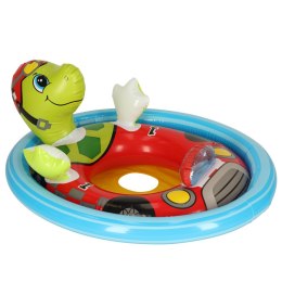 Kółko do pływania dla niemowląt koło pontonik dla dzieci dmuchany z siedziskiem żółw max 23kg 3-4lata INTEX 59570 Kik Sp. z o. o. Sp. k.