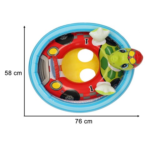Kółko do pływania dla niemowląt koło pontonik dla dzieci dmuchany z siedziskiem żółw max 23kg 3-4lata INTEX 59570 Kik Sp. z o. o. Sp. k. Kółko do pływania dla niemowląt koło pontonik dla dzieci dmuchany z siedziskiem żółw max 23kg 3-4lata INTEX 59570 Kik Sp. z o. o. Sp. k.