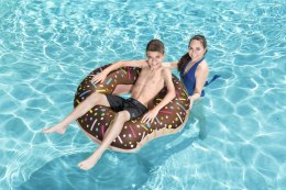 Kółko do pływania koło dmuchane BESTWAY 36188 donut brązowe 107cm Kik Sp. z o. o. Sp. k.