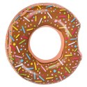 Kółko do pływania koło dmuchane BESTWAY 36188 donut brązowe 107cm Kik Sp. z o. o. Sp. k.