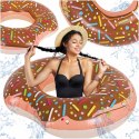 Kółko do pływania koło dmuchane BESTWAY 36188 donut brązowe 107cm Kik Sp. z o. o. Sp. k.