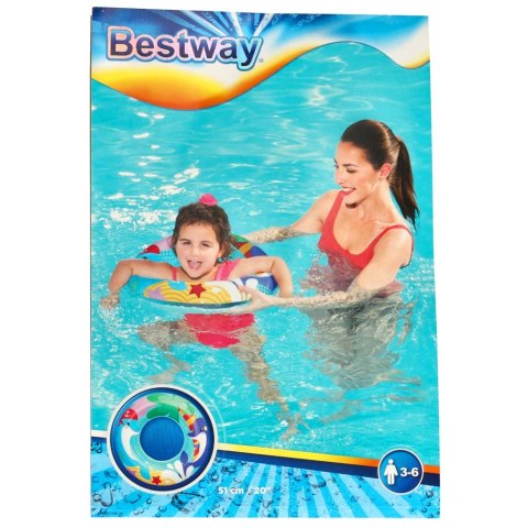 Kółko do pływania koło dmuchane delfin 51cm BESTWAY 36113 Kik Sp. z o. o. Sp. k. Kółko do pływania koło dmuchane delfin 51cm BESTWAY 36113 Kik Sp. z o. o. Sp. k.