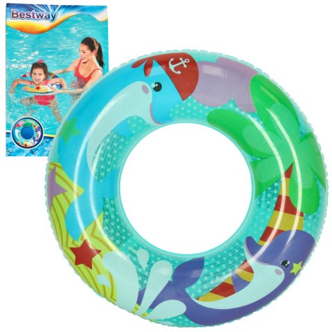 Kółko do pływania koło dmuchane delfin 51cm BESTWAY 36113 Kik Sp. z o. o. Sp. k. Kółko do pływania koło dmuchane delfin 51cm BESTWAY 36113 Kik Sp. z o. o. Sp. k.