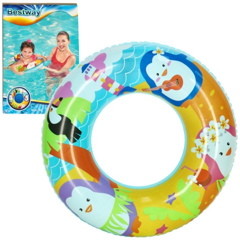 Kółko do pływania koło dmuchane pingwinek 51cm BESTWAY 36113 Kik Sp. z o. o. Sp. k. Kółko do pływania koło dmuchane pingwinek 51cm BESTWAY 36113 Kik Sp. z o. o. Sp. k.