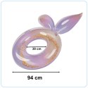Kółko do pływania koło dmuchane syrena z brokatem galaxy XXL max 60kg Kik Sp. z o. o. Sp. k.
