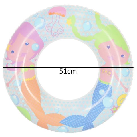 Kółko do pływania koło dmuchane syrenki 51cm BESTWAY 36113 Kik Sp. z o. o. Sp. k. Kółko do pływania koło dmuchane syrenki 51cm BESTWAY 36113 Kik Sp. z o. o. Sp. k.