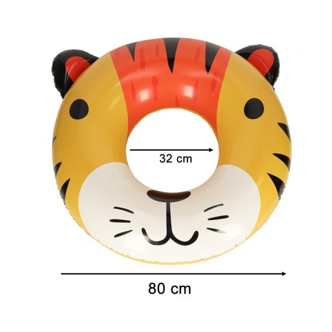 Kółko do pływania koło dmuchane tygrysek 80cm max 60kg Kik Sp. z o. o. Sp. k. Kółko do pływania koło dmuchane tygrysek 80cm max 60kg Kik Sp. z o. o. Sp. k.