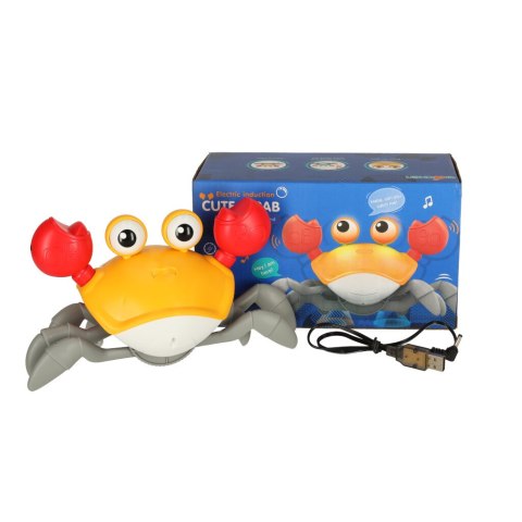Krab uciekający pełzający czujnik interaktywna akumulator USB czerwony Kik Sp. z o. o. Sp. k. Krab uciekający pełzający czujnik interaktywna akumulator USB czerwony Kik Sp. z o. o. Sp. k.