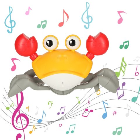 Krab uciekający pełzający czujnik interaktywna akumulator USB czerwony Kik Sp. z o. o. Sp. k. Krab uciekający pełzający czujnik interaktywna akumulator USB czerwony Kik Sp. z o. o. Sp. k.