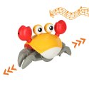 Krab uciekający pełzający czujnik interaktywna akumulator USB czerwony Kik Sp. z o. o. Sp. k.