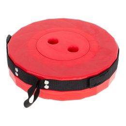 Krzesło składane taboret teleskopowy turystyczny przenośny czerwony 200kg Kik Sp. z o. o. Sp. k.