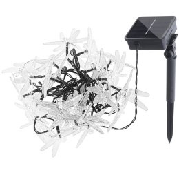 Lampki ogrodowe solarne ważki 6,5m 30LED multikolor Kik Sp. z o. o. Sp. k.