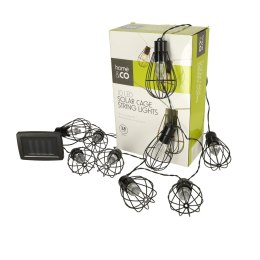 Lampki ogrodowe solarne żarówki girlanda loft 10LED Kik Sp. z o. o. Sp. k.