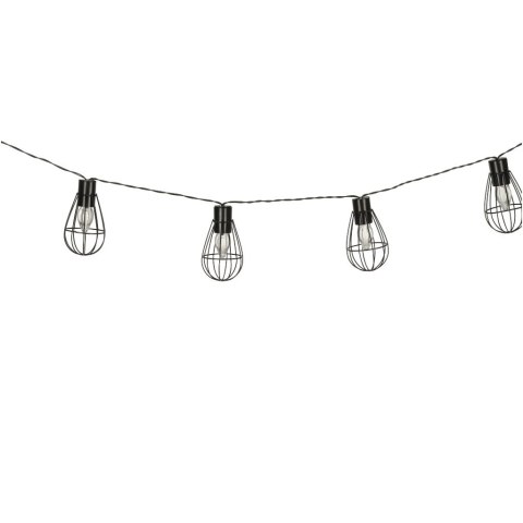 Lampki ogrodowe solarne żarówki girlanda loft 10LED Kik Sp. z o. o. Sp. k.