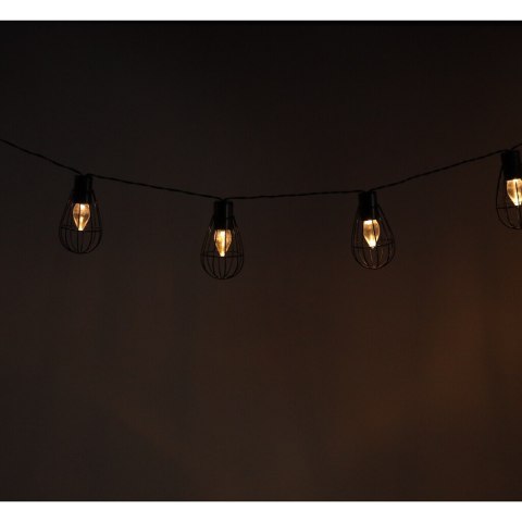 Lampki ogrodowe solarne żarówki girlanda loft 10LED Kik Sp. z o. o. Sp. k.