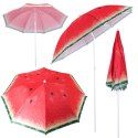 Parasol ogrodowy plażowy regulowany łamany 150cm arbuz UV Kik Sp. z o. o. Sp. k.