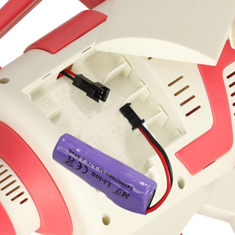 Pistolet maszynka do baniek mydlanych bańki mydlane światła różowy Kik Sp. z o. o. Sp. k.