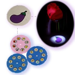 Projektor rzutnik stolik stół do rysowania żyrafa różowa Kik Sp. z o. o. Sp. k.