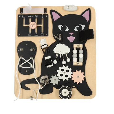 Tablica manipulacyjna sensoryczna Kotek LULILO KICIAO Kik Sp. z o. o. Sp. k.