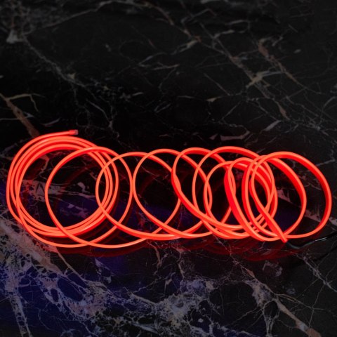 Taśma ambient Oświetlenie ambientowe LED światłowód taśma 3m czerwona Kik Sp. z o. o. Sp. k. Taśma ambient Oświetlenie ambientowe LED światłowód taśma 3m czerwona Kik Sp. z o. o. Sp. k.