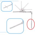 Barierka osłona ochronna do łóżka otwierana 90cm słonik Kik Sp. z o. o. Sp. k.