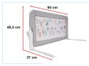 Barierka osłona ochronna do łóżka otwierana 90cm zwierzęta Kik Sp. z o. o. Sp. k.