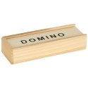 Domino drewniane klocki gra rodzinna + pudełko Kik Sp. z o. o. Sp. k.