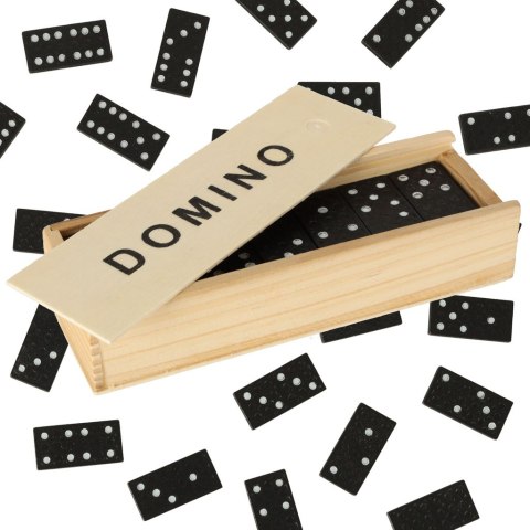 Domino drewniane klocki gra rodzinna + pudełko Kik Sp. z o. o. Sp. k. Domino drewniane klocki gra rodzinna + pudełko Kik Sp. z o. o. Sp. k.