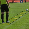 Drabinka koordynacyjna gimnastyczna treningowa do ćwiczeń 6m żółta Kik Sp. z o. o. Sp. k.