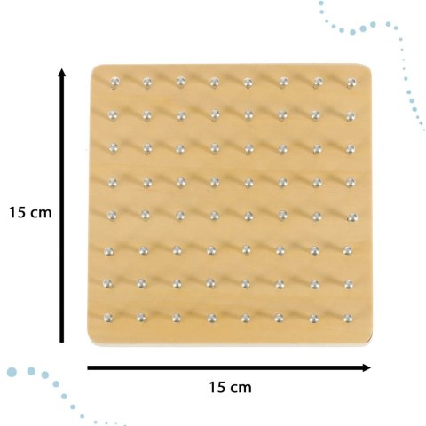 Geoboard geoplan drewniana układanka tworzenie kształtów z gumek Kik Sp. z o. o. Sp. k. Geoboard geoplan drewniana układanka tworzenie kształtów z gumek Kik Sp. z o. o. Sp. k.