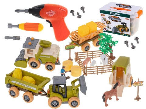 Gospodarstwo rolne farma traktor kombajn maszyny rolnicze zwierzęta zagroda konie + narzędzia wkrętarka Kik Sp. z o. o. Sp. k. Gospodarstwo rolne farma traktor kombajn maszyny rolnicze zwierzęta zagroda konie + narzędzia wkrętarka Kik Sp. z o. o. Sp. k.