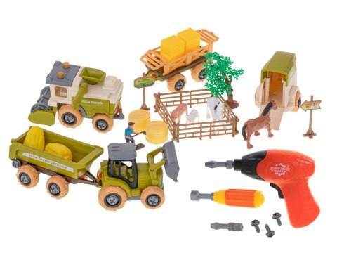 Gospodarstwo rolne farma traktor kombajn maszyny rolnicze zwierzęta zagroda konie + narzędzia wkrętarka Kik Sp. z o. o. Sp. k. Gospodarstwo rolne farma traktor kombajn maszyny rolnicze zwierzęta zagroda konie + narzędzia wkrętarka Kik Sp. z o. o. Sp. k.