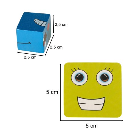Gra edukacyjne wyzwania nauka emocji klocki drewniane Kik Sp. z o. o. Sp. k. Gra edukacyjne wyzwania nauka emocji klocki drewniane Kik Sp. z o. o. Sp. k.
