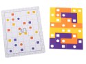 Gra logiczna układanka klocki tetris łamigłówka+ karty 42el. Kik Sp. z o. o. Sp. k.