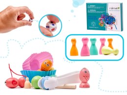 Gra zręcznościowa rodzinna rybki gąsienice łowienie montessori Kik Sp. z o. o. Sp. k.