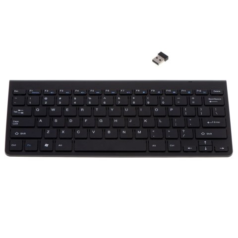 Klawiatura bezprzewodowa bluetooth Smart TV czarna Kik Sp. z o. o. Sp. k. Klawiatura bezprzewodowa bluetooth Smart TV czarna Kik Sp. z o. o. Sp. k.