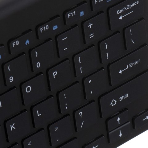 Klawiatura bezprzewodowa bluetooth Smart TV czarna Kik Sp. z o. o. Sp. k. Klawiatura bezprzewodowa bluetooth Smart TV czarna Kik Sp. z o. o. Sp. k.
