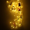 Kurtyna Led na okno girlanda gwiazdki świąteczna choinkowa 3 m 125 LED Kik Sp. z o. o. Sp. k.