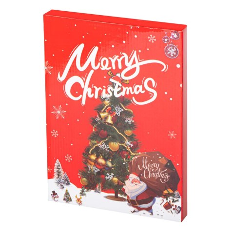 Lampki LED wisząca ozdoba dekoracja okna świąteczna przyssawka Mikołaj z prezentami Kik Sp. z o. o. Sp. k.