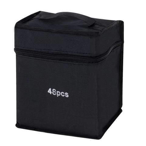 Markery dwustronne mazaki alkoholowe w etui 48 + podstawka Kik Sp. z o. o. Sp. k.